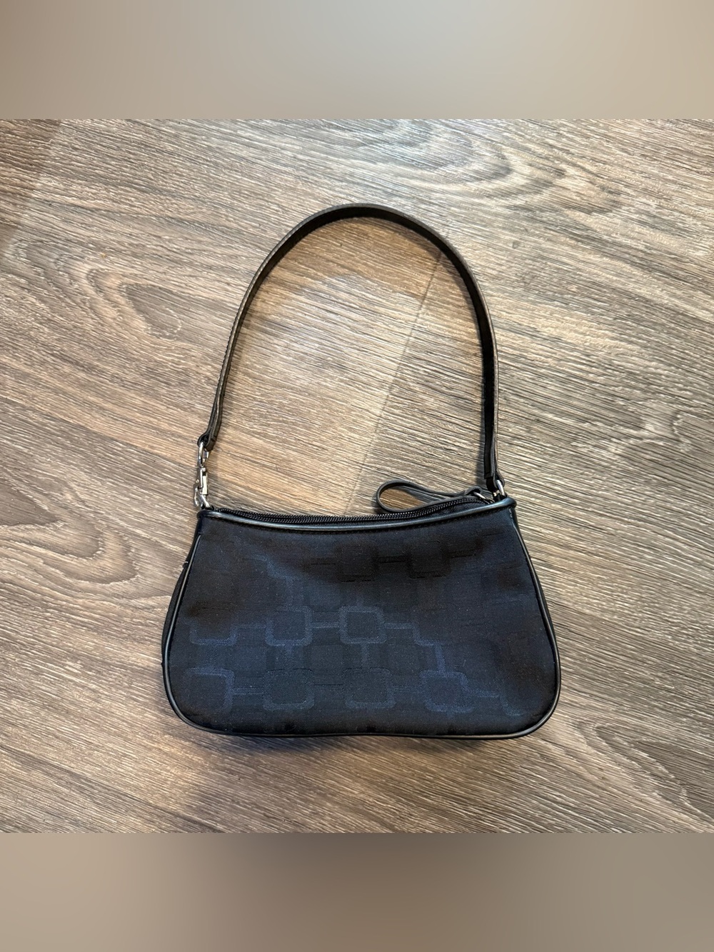 vintage nine west geometric pattern mini shoulder bag